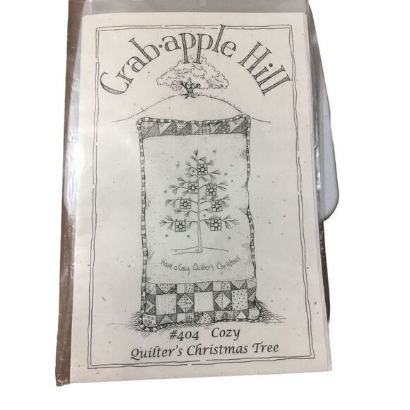 Vintage Crab Apple Hill Pillow Pattern - Picture 1 of 8